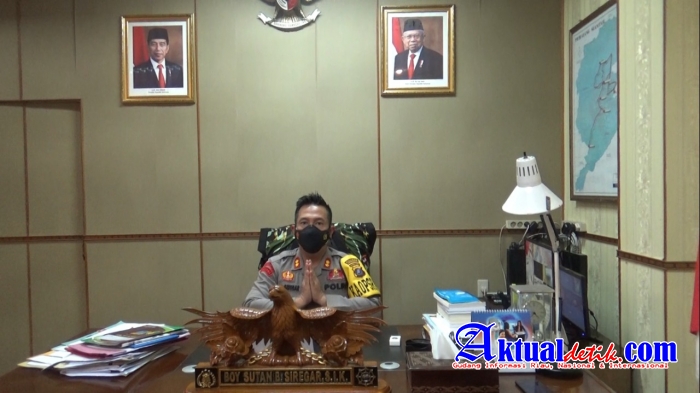 Kapolres PematangSiantar Menghimbau dan Ajak Masyarakat Agar Tidak Bepergian Ke Medan