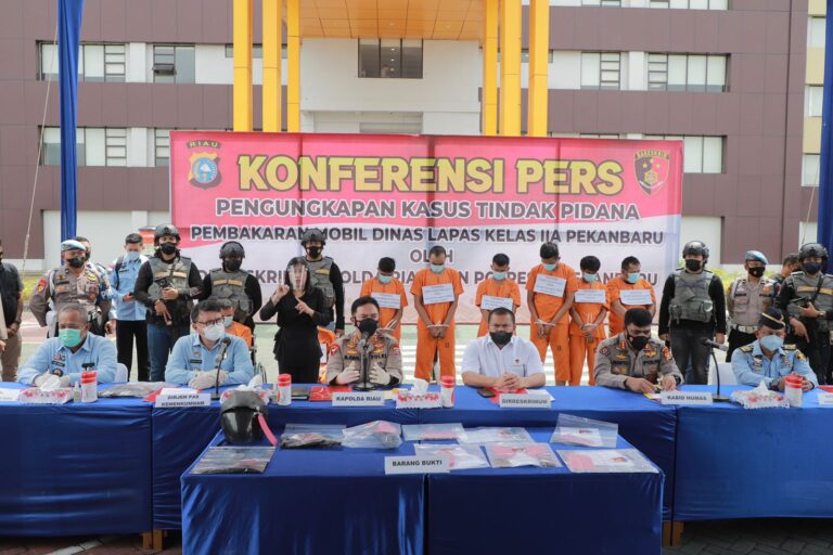 Teror Lapas Pekanbaru, Dirjenpas Beri Penguatan agar Tidak Gentar