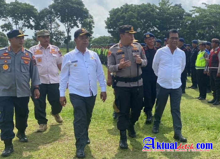 AKBP Ronald Sipayung Gelar Pasukan Pam Pilpanag