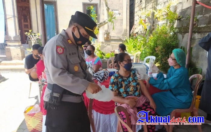Gerai Vaksin di Buruan, Kring Polri Maksimalkan Pelayanan Masyarakat