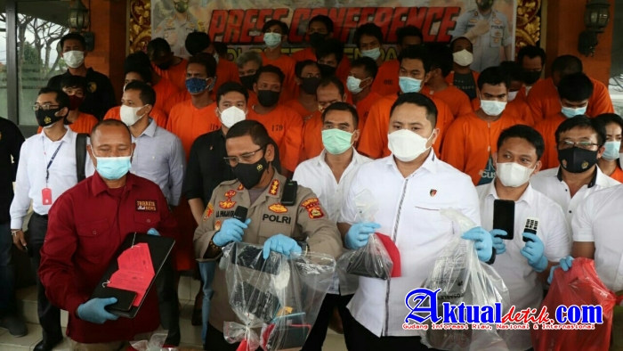 Kapolresta Denpasar Ungkap Kasus Menonjol 27 Kasus Amankan 29 Pelaku