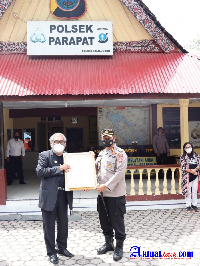 Komnas Perlindungan Anak Berikan Penghargaan Kepada Kapolres Simalungun