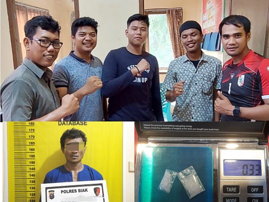 Kembali Gagalkan Peredaran Narkoba, Kapolsek Sabak Auh: Kita Berantas sampai ke Akar-Akarnya