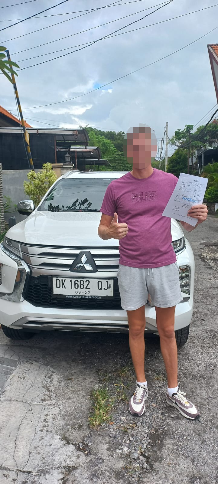 Tim Gabungan Polresta Denpasar Dan Polsek Amankan WNA Diduga Lakukan Tabrak Lari