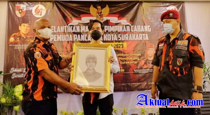 Gibran Hadiri Pelantikan MPC Pemuda Pancasila Surakarta di Solia Zigna Hotel