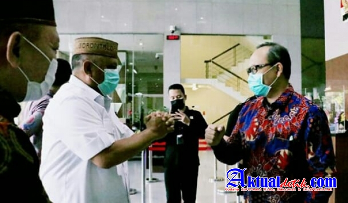 Gubernur Gorontalo Bahas Capaian Korsupgah Bersama KPK