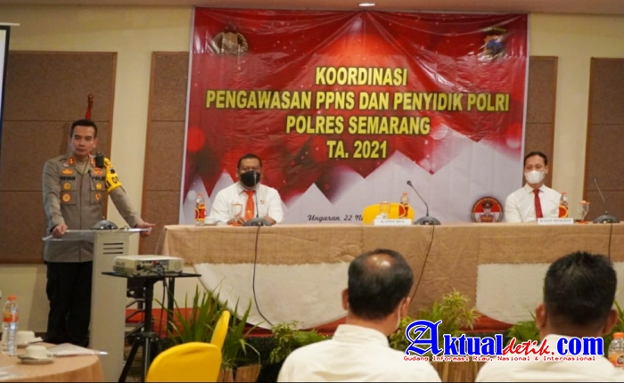 Kapolres Semarang Berharap Proses Penyidikan Polri Dapat Lebih Profesional 