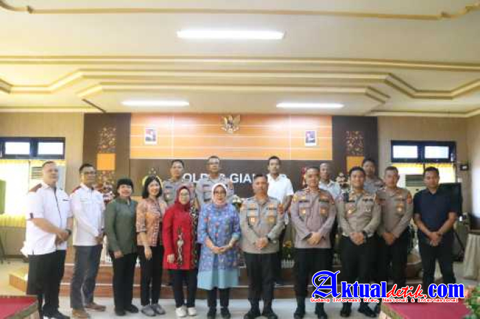 Kapolres Gianyar Sambut Kedatangan Tim Menpan RB di Polres Gianyar