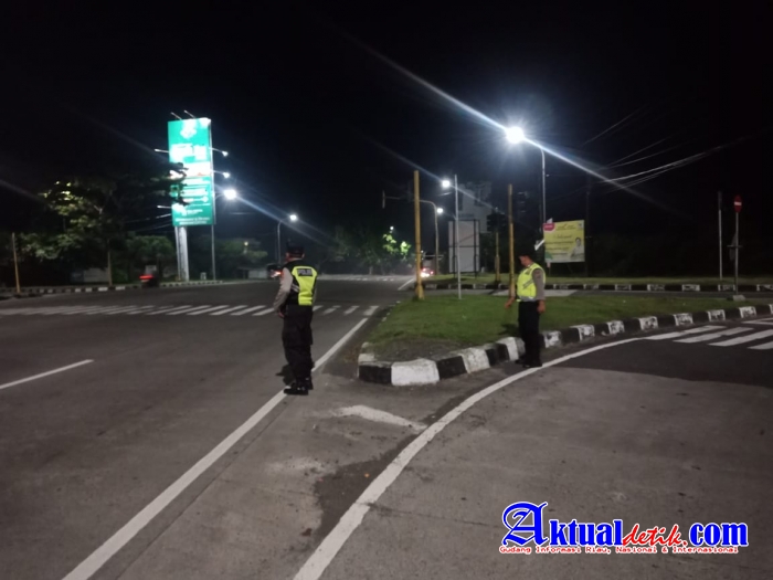 Kerahkan Personil Hingga Dini Hari, Polsek Blahbatuh Gelar Ops KRYD