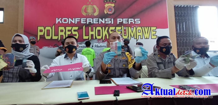 Wanita asal Sawang Aceh Utara Nekat Menjadi Pengedar Sabu