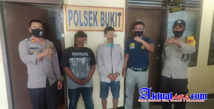 Dua Pelaku Curanmor Disikat Anggota Reskrim Polsek Bukit