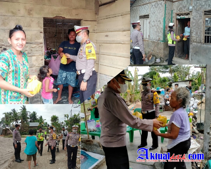 Satlantas Polres Serdang Bedagai Gelar Baksos