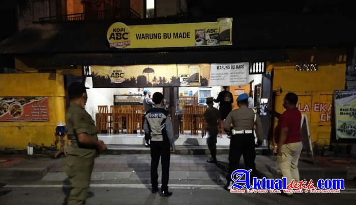 Melanggar PPKM Darurat, Petugas Temukan Banyak Tempat Usaha Melebihi Jam Operasional