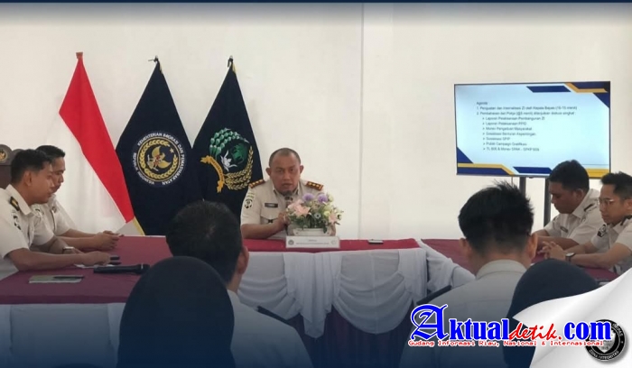Kabapas Palangka Raya Pimpin Rapat Perihal Akselerasi Pemenuhan Untuk Mendukung Data B09