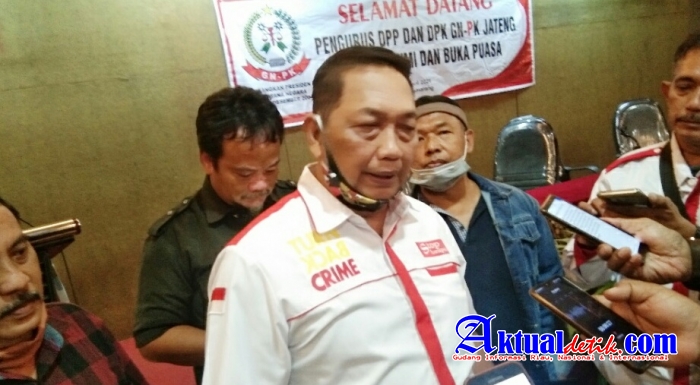 Ketua DPP GN-PK Jateng, Subroto : Untuk Menjadi Anggota Harus Mengikuti Diklatsus Tipikor