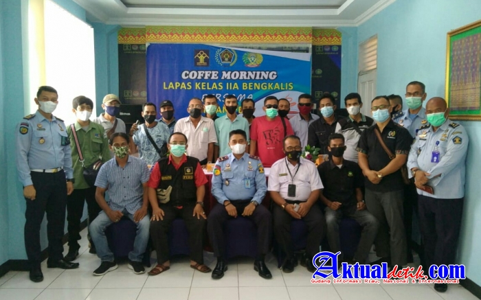 Jelang Bulan Suci Ramadhan Kalapas Adakan Coffe Morning Bersama Insan