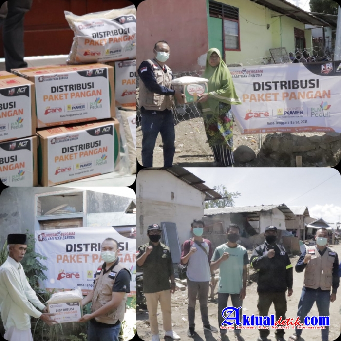 Kepedulian PT. Indonesia Power Bali PGU Terhadap Warga Camka Bima Yang Berdampak Banjir Bandang