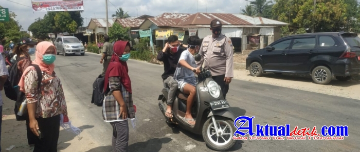 Kapolsek Sipispis Resort Tebing Tinggi Melaksanakan Operasi Yustisi