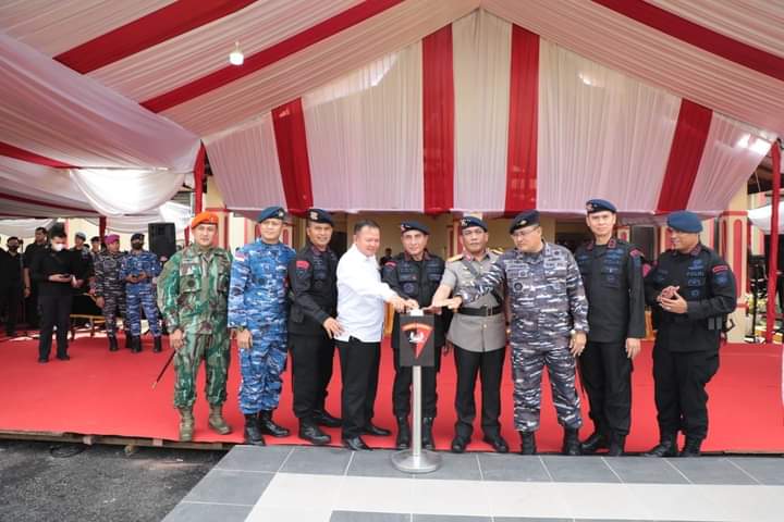 Kapolda Sumut dan Gubsu resmikan secara langsung Mako baru Sat Brimob Polda Sumut