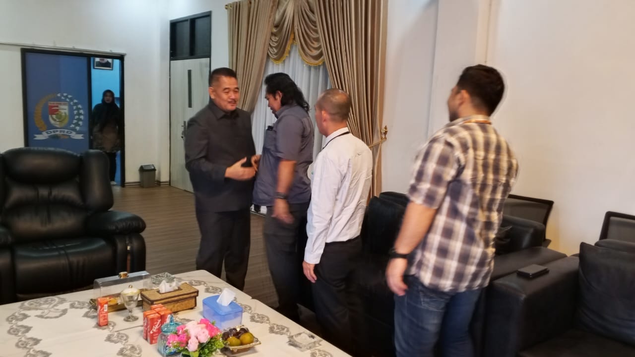 Ketua DPRD TBB Menerima Silaturahmi Organisasi DPD PPDI Provinsi Lampung