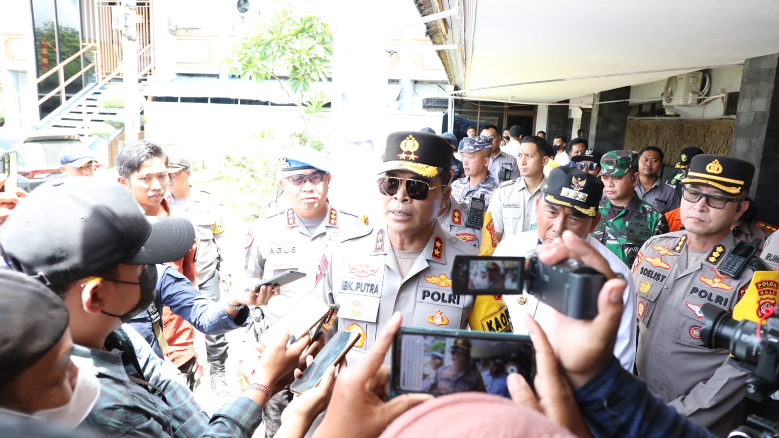 Kapolda Bali Cek Pos Terpadu Lebaran
