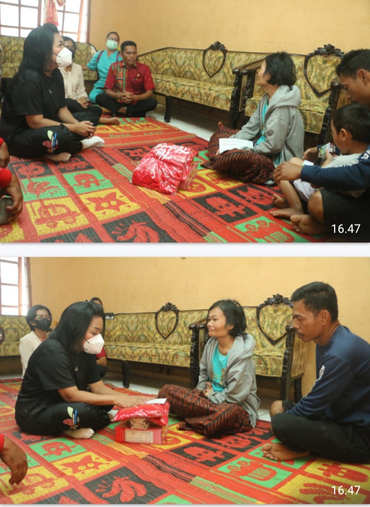 Ketua YKI Taput Kembali Semangati Penderita Kanker Otak.