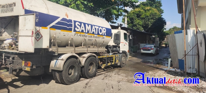 Satlantas Polres Badung Kawal Oksigen Medis PT Samator Gas Indonesia