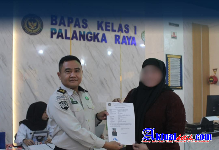 Bapas Palangka Raya Memberikan Bimbingan Kepada Klien Pidana Pengawasan Kemasyarakatan