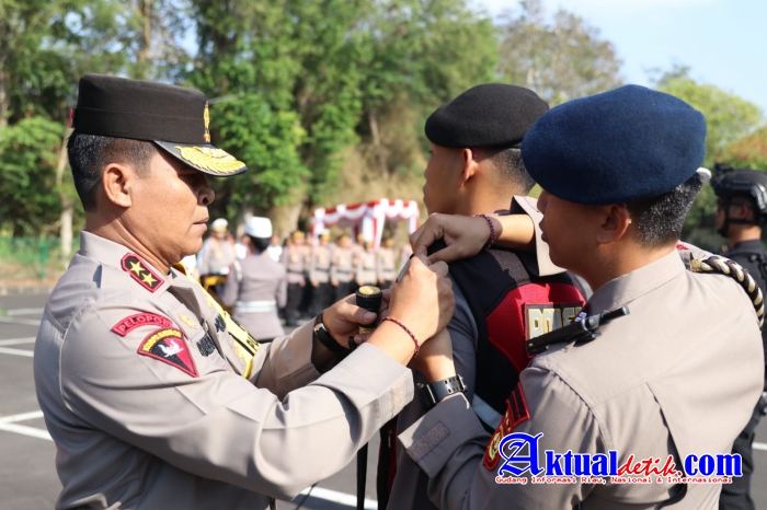 Kapolda Bali Pimpin Apel Gelar Pasukan Ops Puri Agung IX-2023