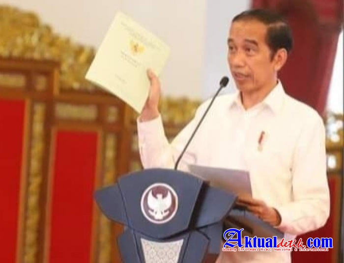 Jokowi: Serahkan Sejuta Sertifikat Tanah Untuk Rakyat Indonesia Secara Virtual