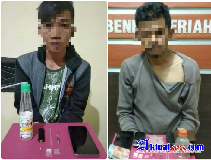 Polres Bener Meriah Ringkus Dua Orang Diduga Pelaku Penyalahguna Narkotika Jenis Sabu