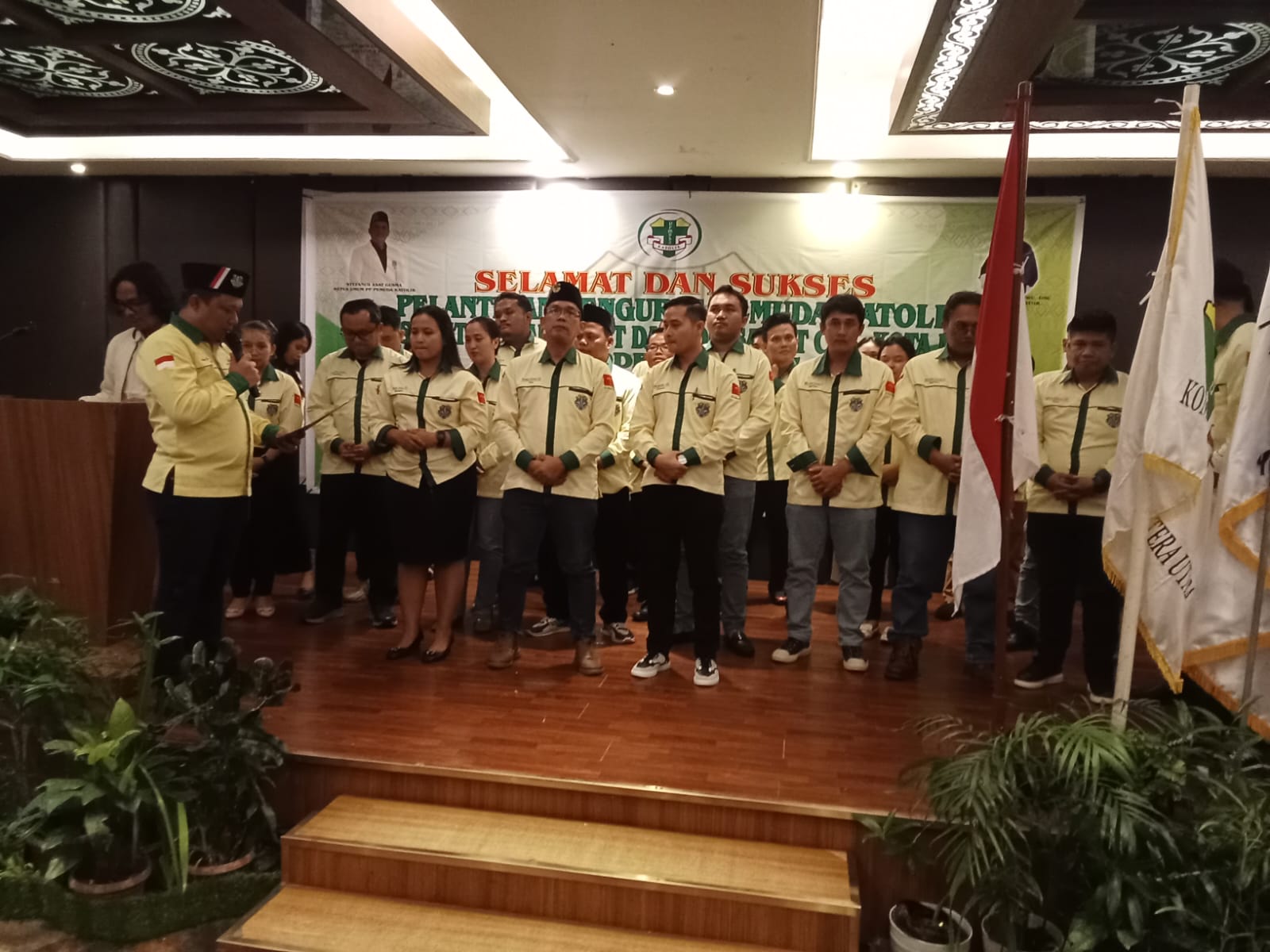 Pengurus Pemuda Katolik Medan Dan Pemuda Katolik Sumut Atas Dilantiknya Periode 2024 -2027