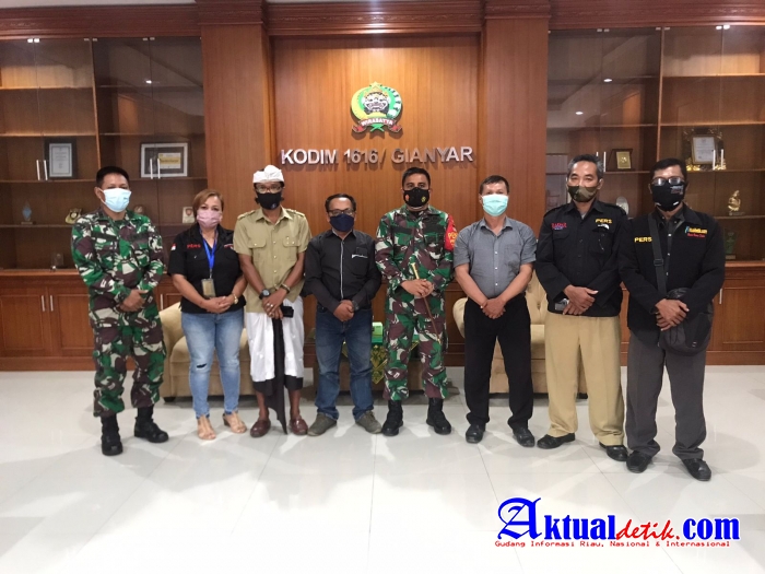 Dandim 1616/Gianyar : Fungsi Wartawan Dalam Pembangunan Erat Kaitannya Dengan Publikasi dan Kontrol