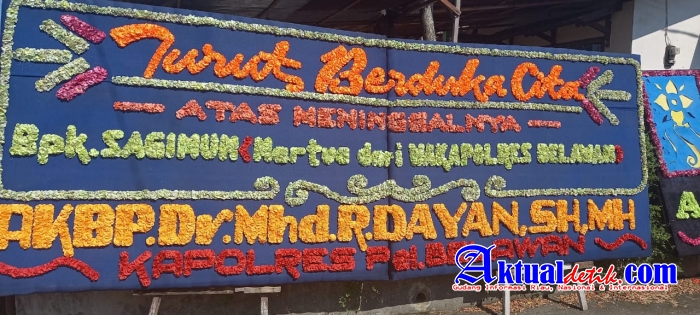 Keluarga Besar Wakapolres Pel.Belawan Berduka