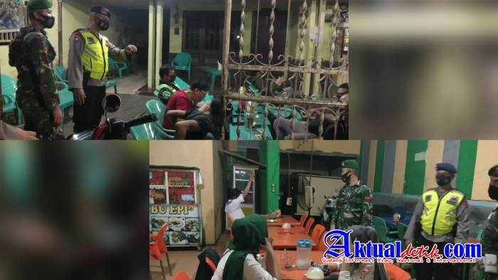 Wadansat Brimob Poldasu Pimpin Operasi Yustisi Siang Hingga Malam Hari