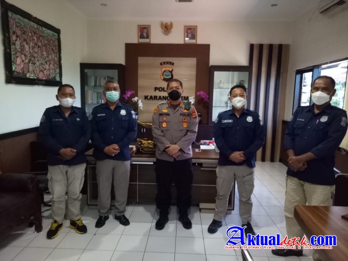 Team Supervisi Bid. Humas Polda Bali Kunjungi Polres Karangasem