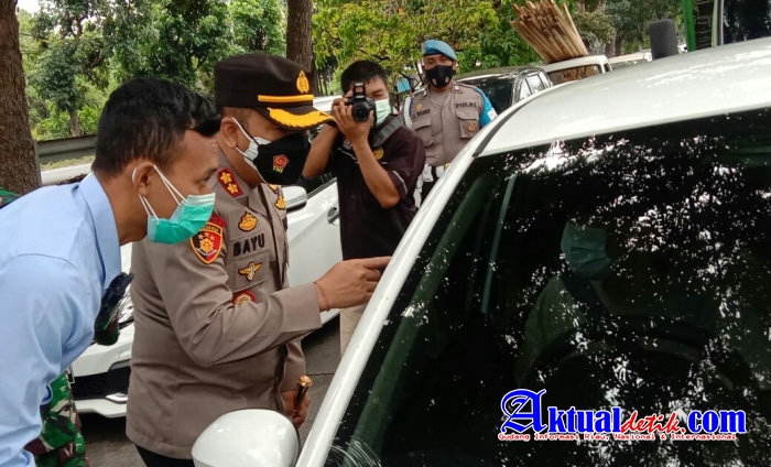 2 Titik Penyekatan PPKM Darurat, Ribuan Kendaraan diputar Balikan Petugas Gabungan
