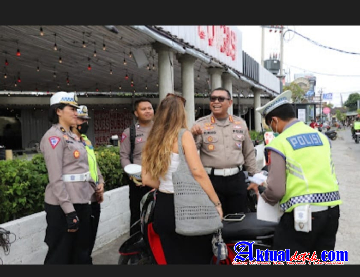 Ditlantas Polda Bali Tindak 367 Tilang Manual
