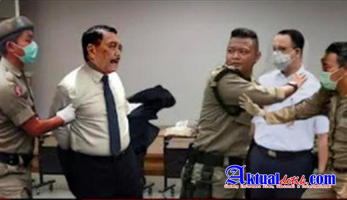 Geger...!! Luhut Bogem Anies Baswedan, Penyebabnya Kerumunan di Holywings