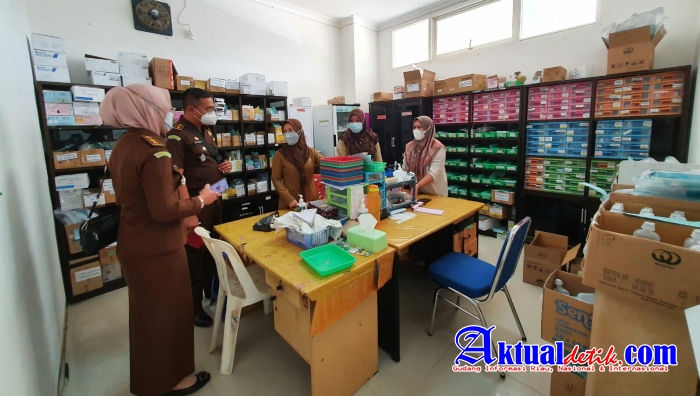 Kejaksaan Negeri Pangkalpinang Monitoring Ketersediaan Stok Obat dan Oksigen