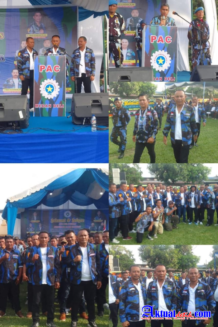 Pelantikan Masal IPK PAC Medan Deli Sukses Di Laksanakan