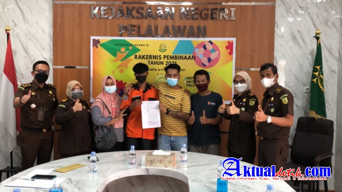 Kejari Pelalawan Laksanakan Restoratif Justice (RJ )