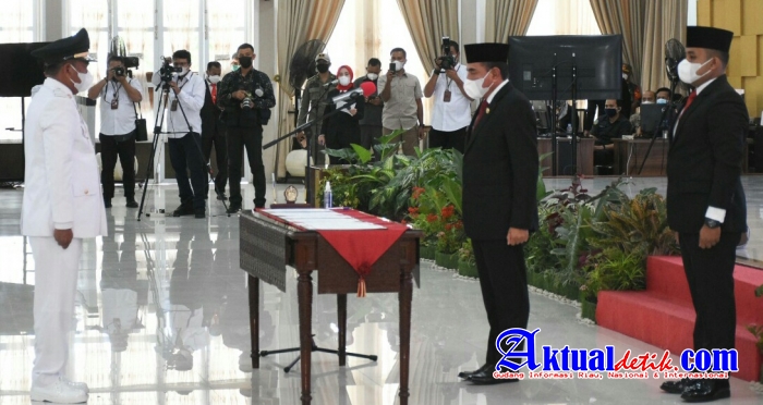 Darma Wijaya Dan Adlin Yusri Tambunan Resmi Di Lantik Bupati dan Wakil Bupati Sergai