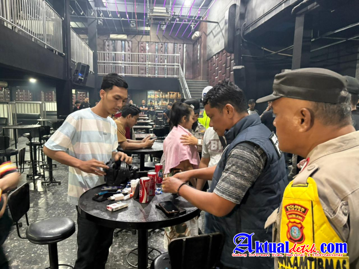 Razia Gabungan Tempat Hiburan Malam, Polres Binjai Amankan 3 Terduga Beserta Extasi