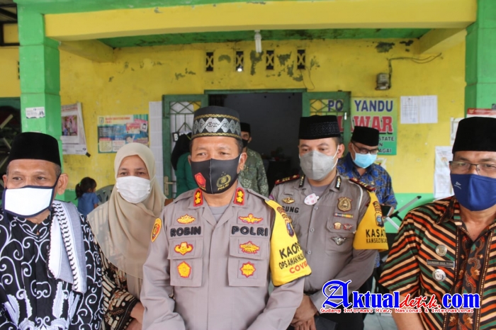 Peringati Maulid Nabi Muhammad SAW Dan Hari Santri, Polres Sergai Gelar Baksos