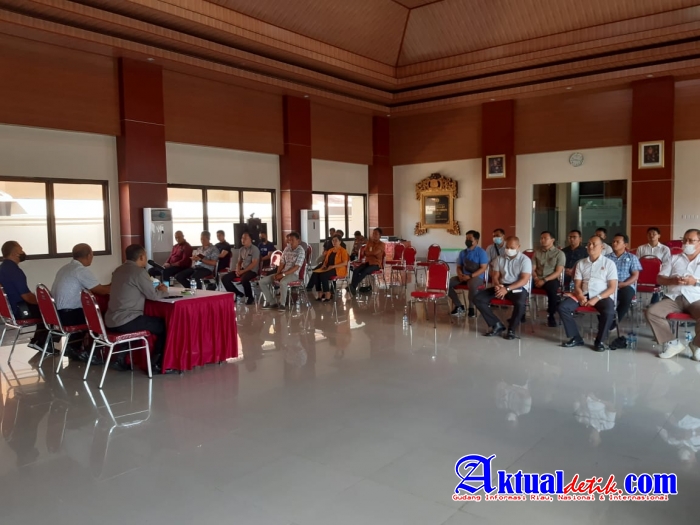 Sat Intelkam Polres Klungkung Beri Pembekalan Kepada Anggota Intelkam Tentang Pemilu 2024