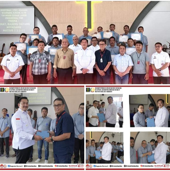 Penyerahan Sertifikat Dasar -Dasar Kekritenan (DK)