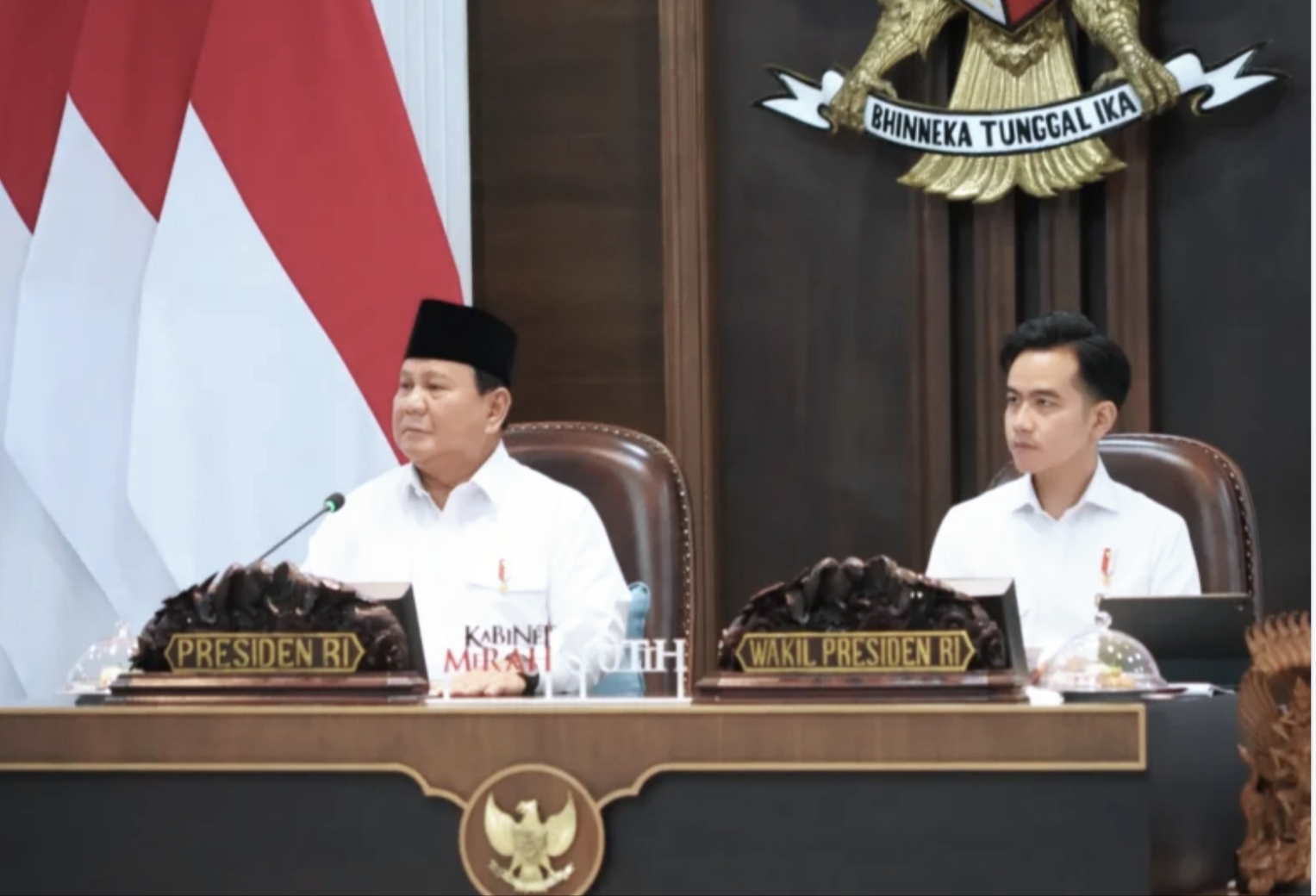 Wapres Gibran Hadiri Sidang Kabinet Paripurna, Presiden Apresiasi Kinerja Para Menteri