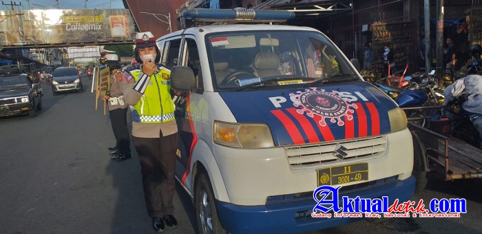 Sat Lantas Polres Pematangsiantar Laksanakan KRYD