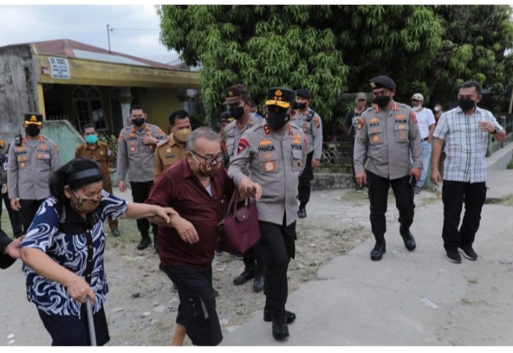 Kapolda Sumut Cek Pemilihan kepala desa deli serdang